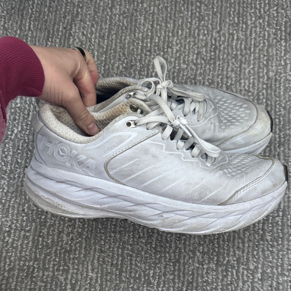 Hoka Women's Gray Athletic Shoes